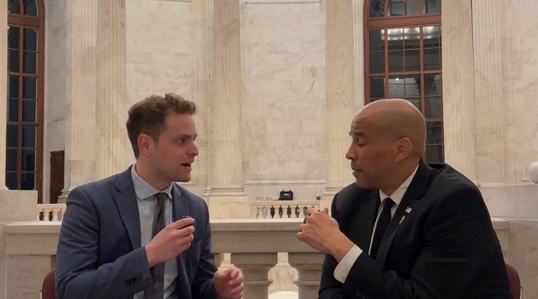 I Interviewed Senator Cory Booker Moments After he Made History