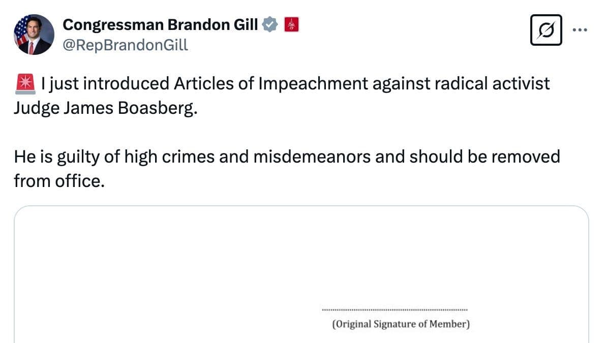 Elon Musk Is Donating Thousands To Republicans Who Support Impeaching Judges