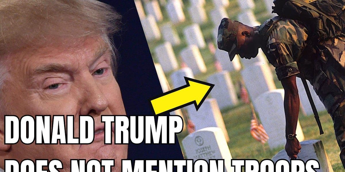 Donald Trump Does Not Mention Fallen Soldiers on Memorial Day